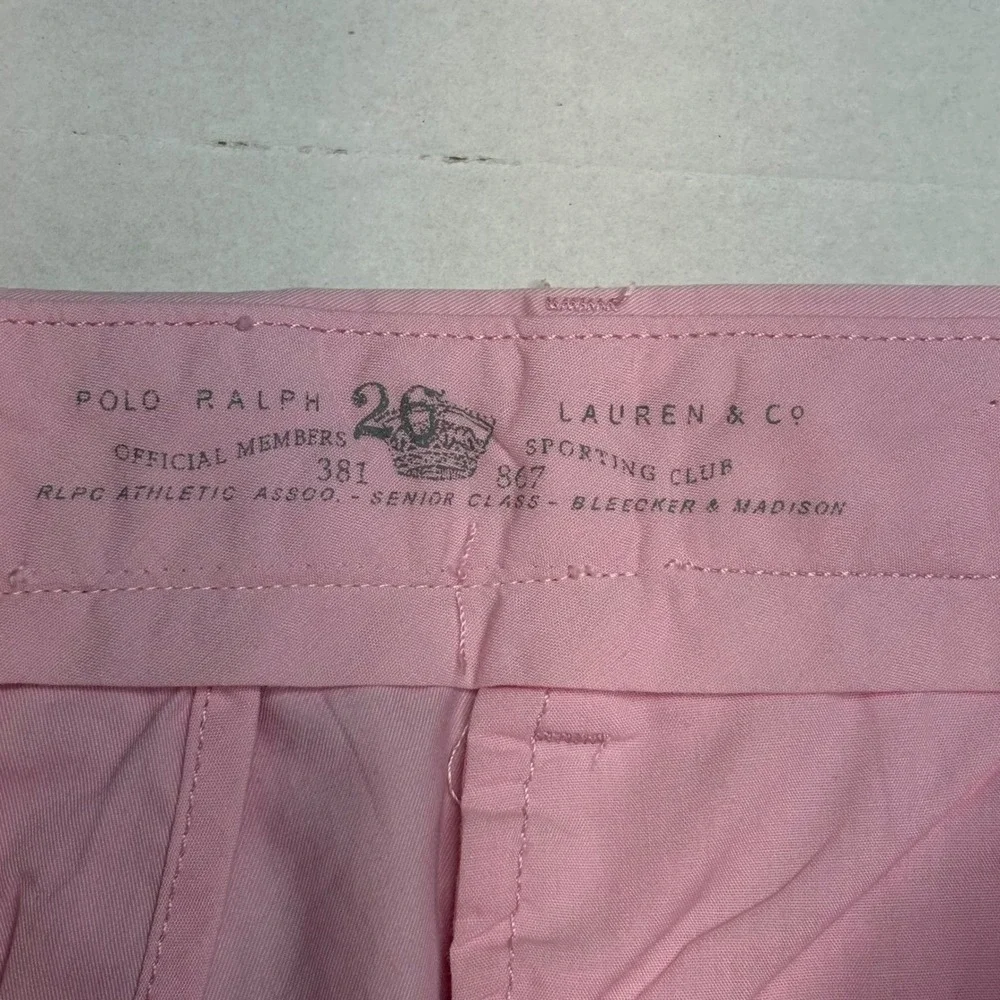 Polo Ralph Lauren Men's Big & Tall Pink Chino‎ Shorts Size 56B Classic Fit